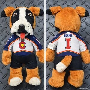 Bleacher Creatures Colorado Avalanche Bernie Mascot Plush Figure NHL Hockey 10"